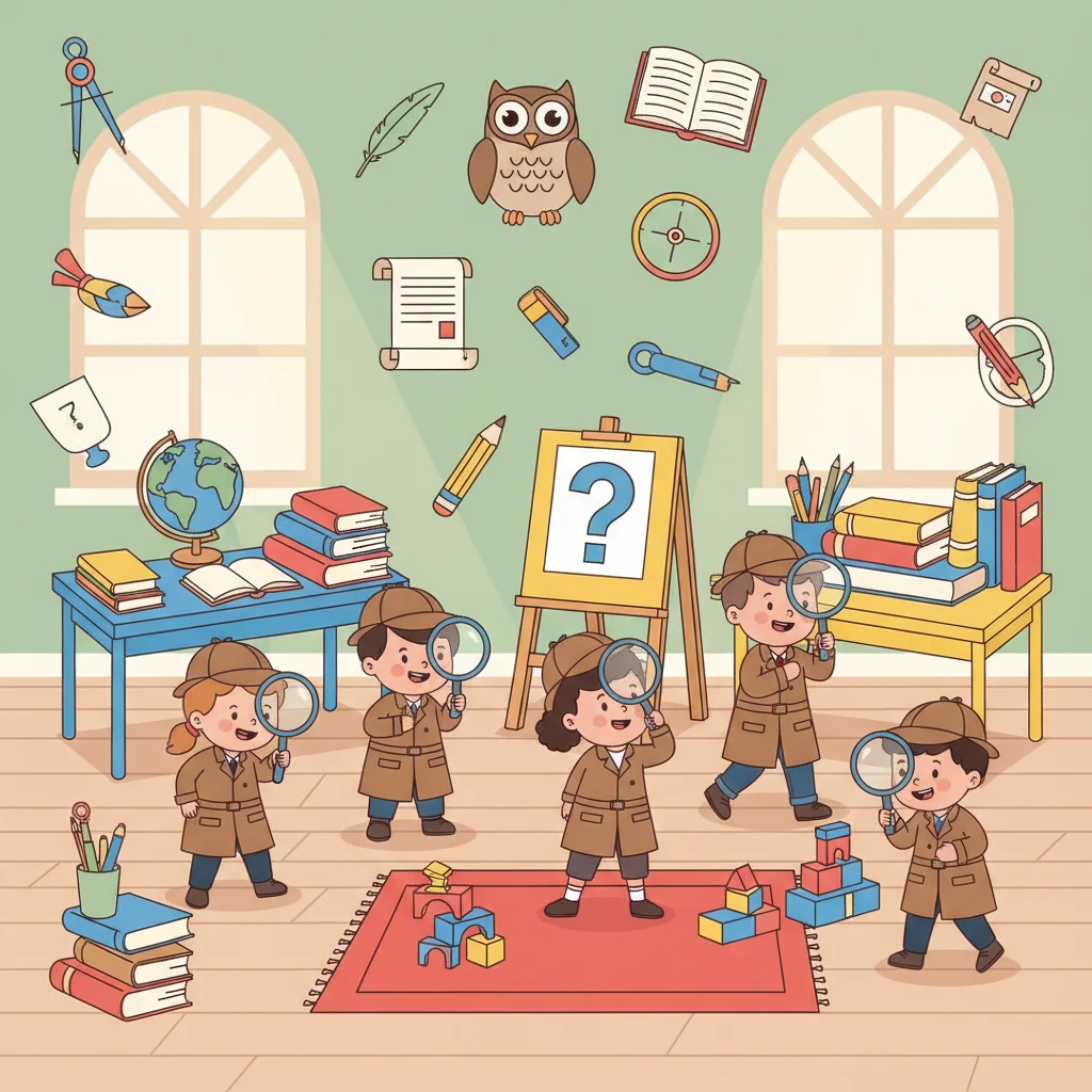 Mystery Word Hunt Detective Writers
