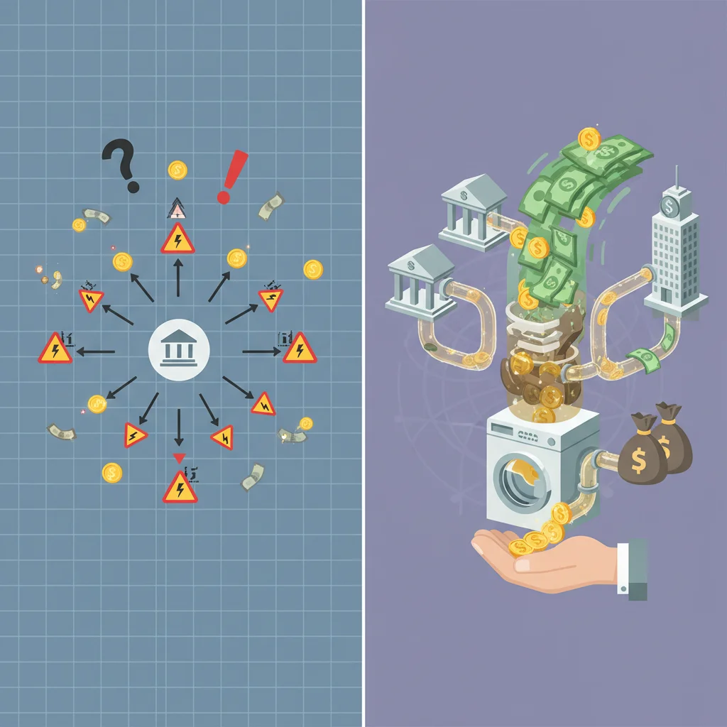 Terrorist Funding vs Money Laundering