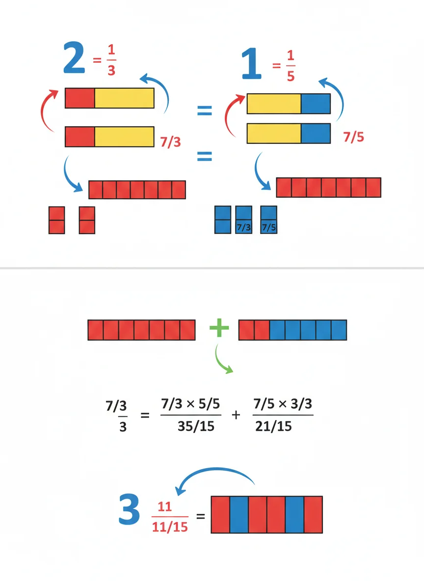 Working with Mixed Numbers