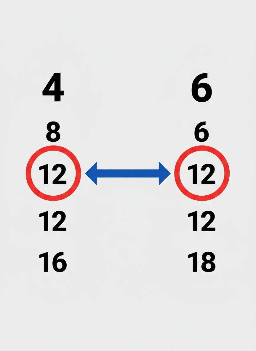 Finding the Lowest Common Denominator (LCD)