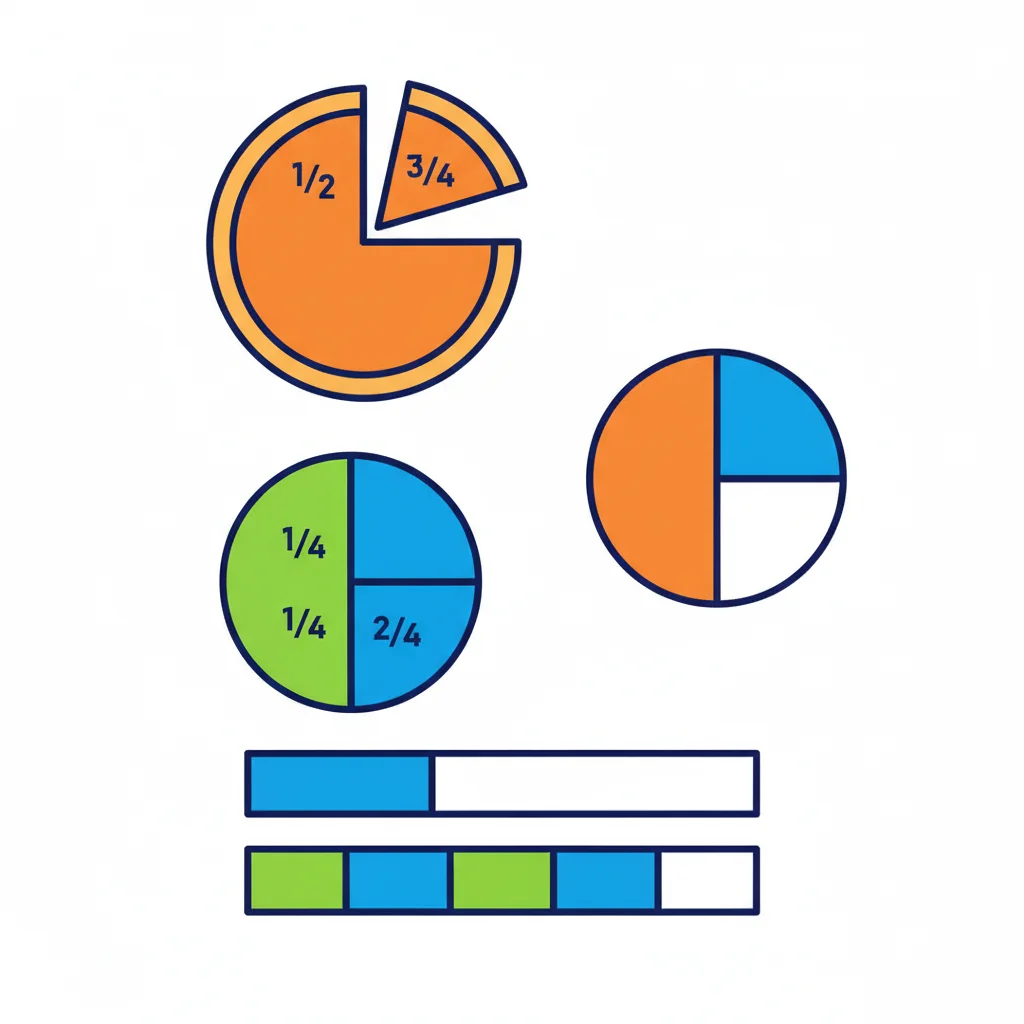 Adding and Subtracting Fractions Mastery