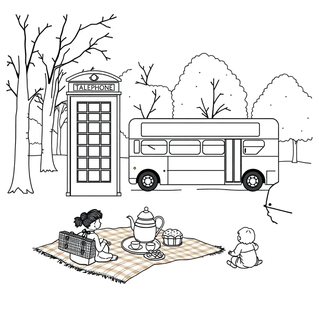 Speech bubbles and quotation marks illustration