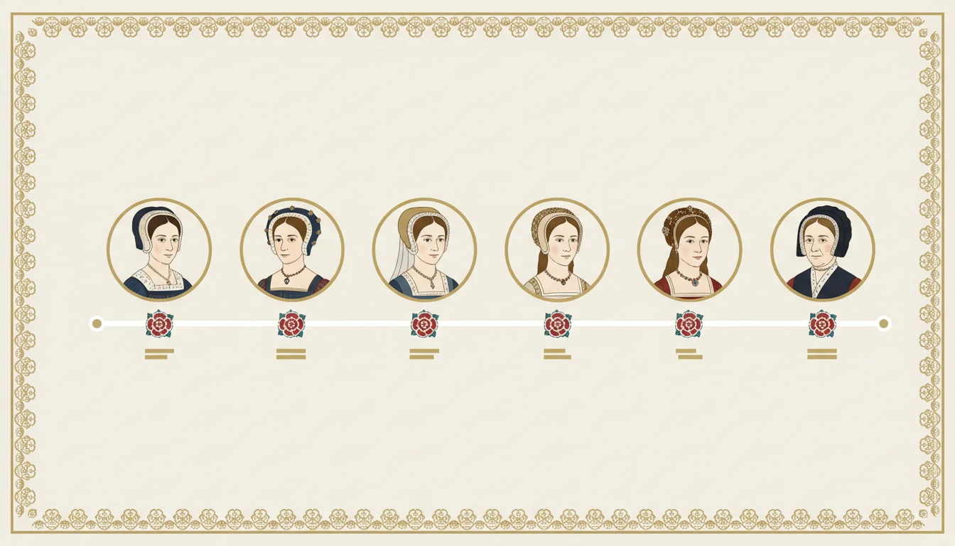 The Six Wives Timeline