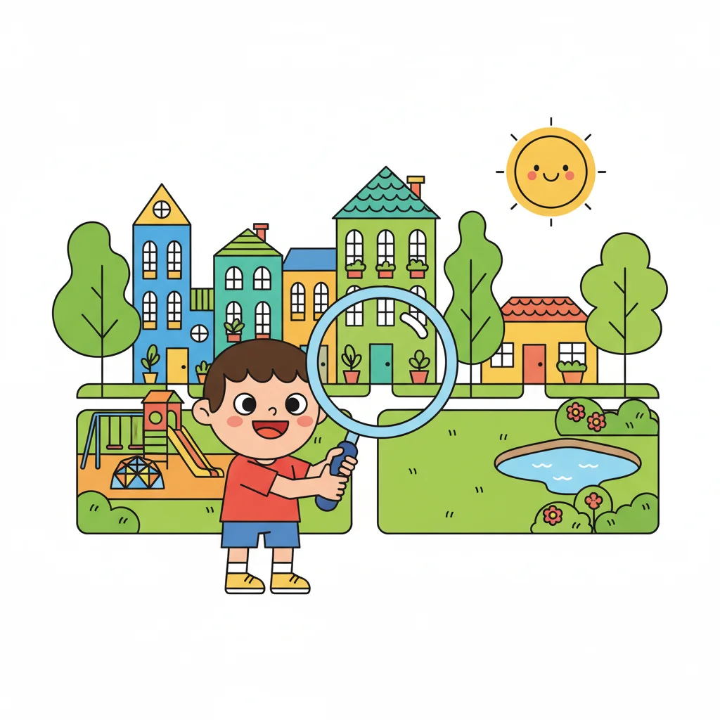 Exploring Features of Familiar Places