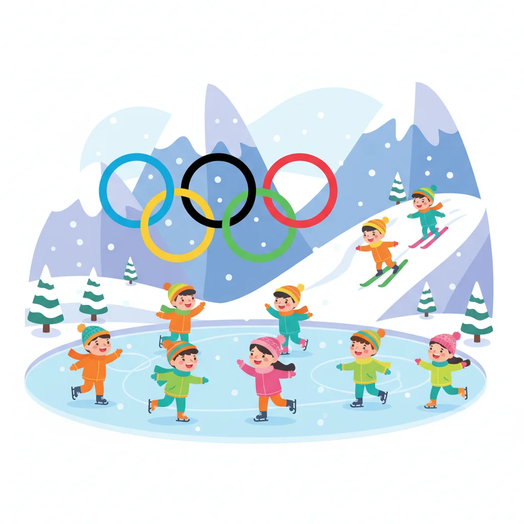 Winter Olympics French Vocabulary Fun