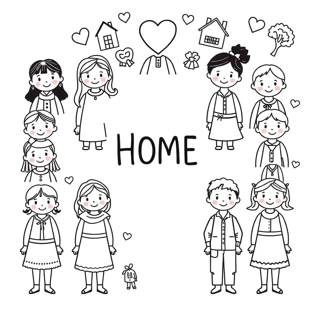 Grammar worksheet illustration