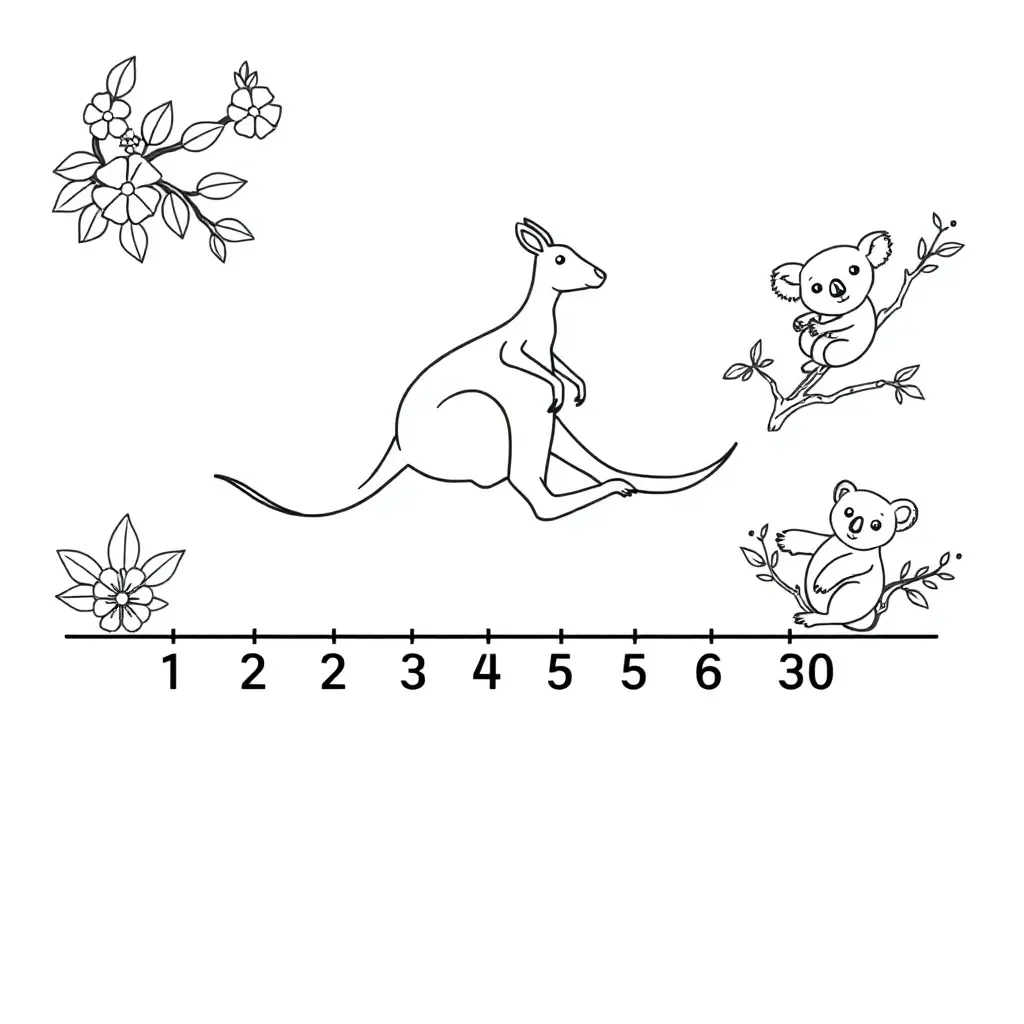 Numbers and counting illustration