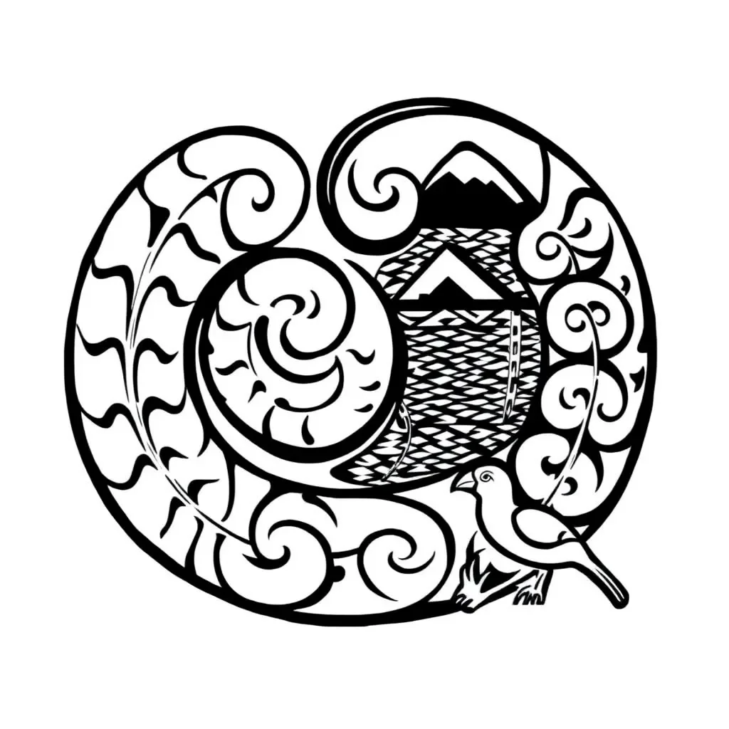 Māori family tree illustration