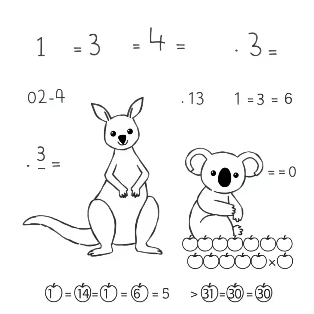 Mathematical patterns and multiplication symbols