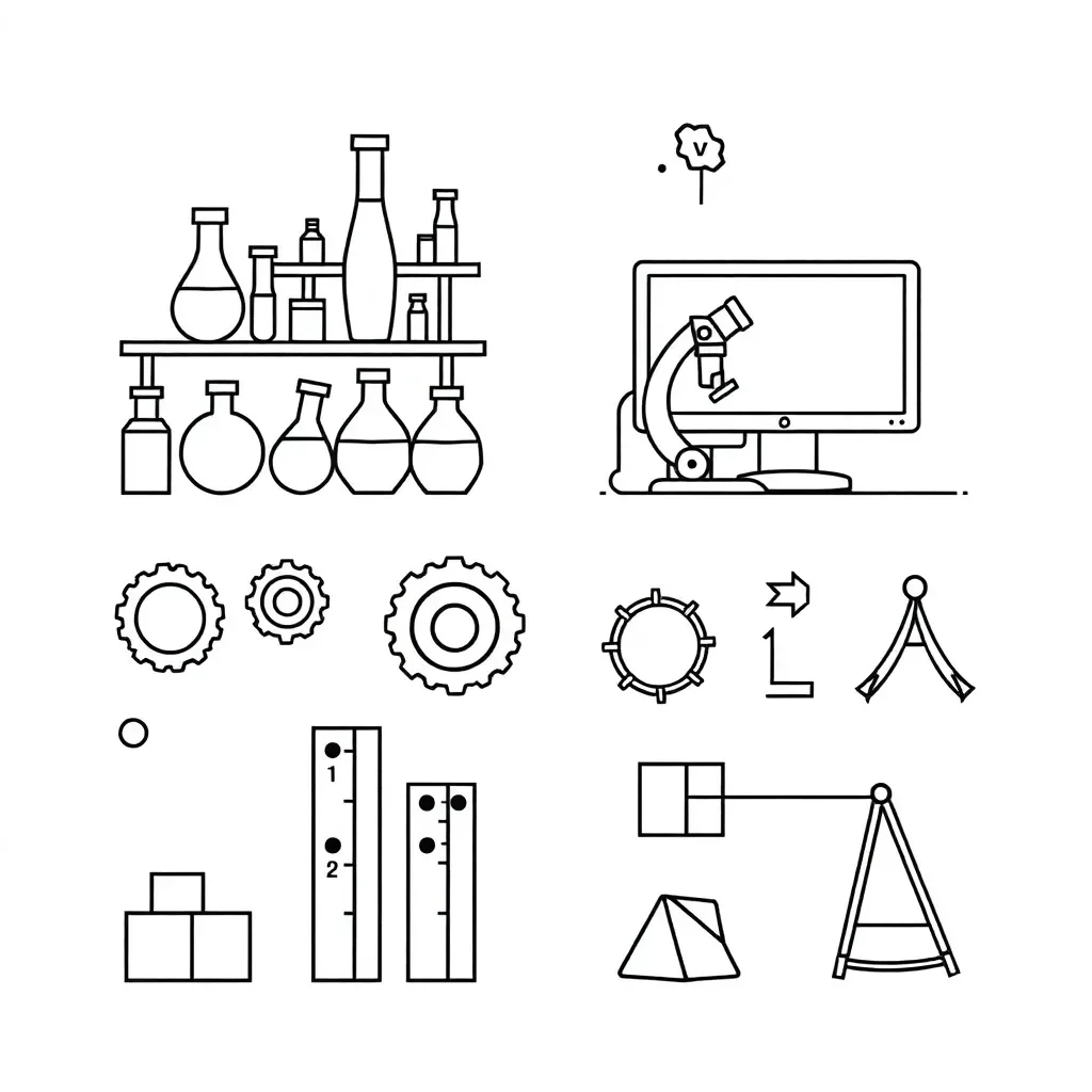 STEM Day activities illustration