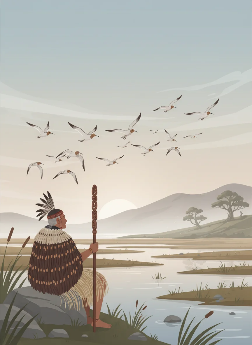 Kuaka in Mātauranga Māori