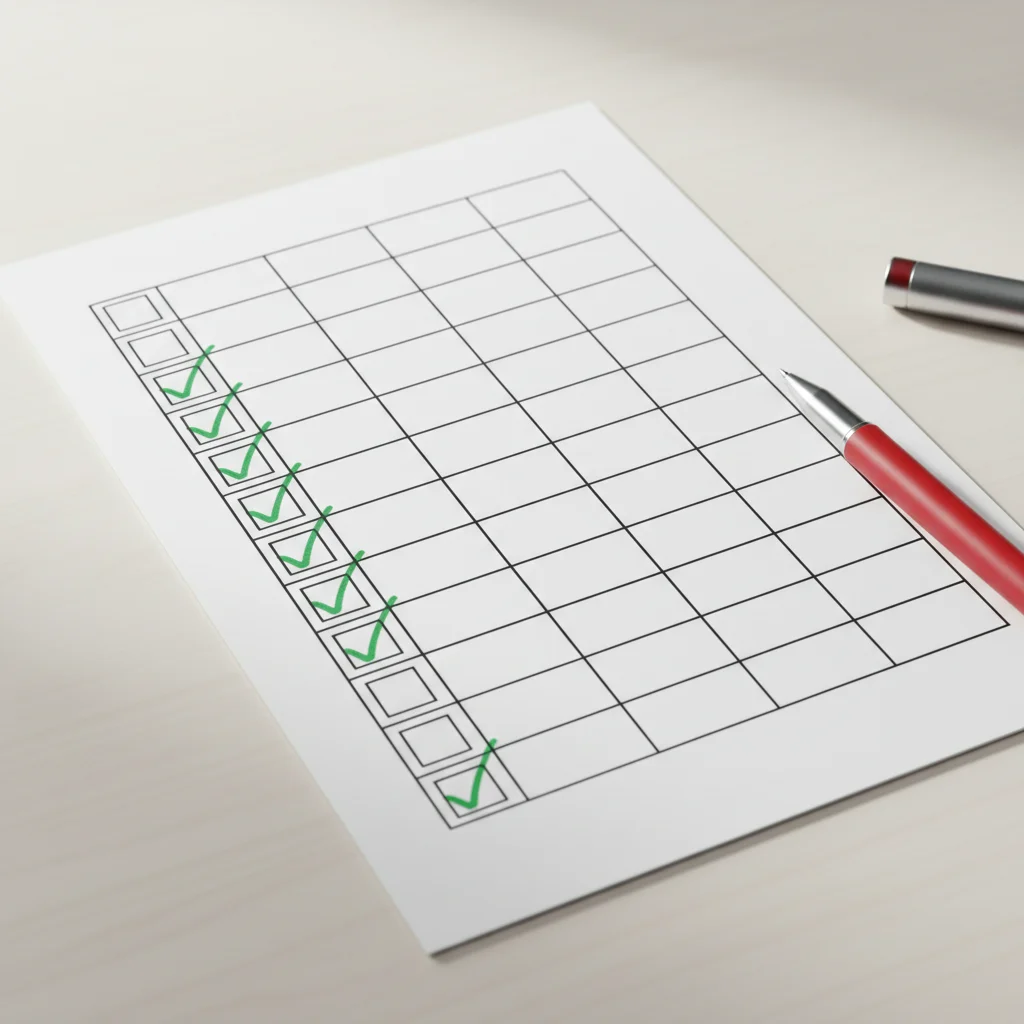 Editing Checklist