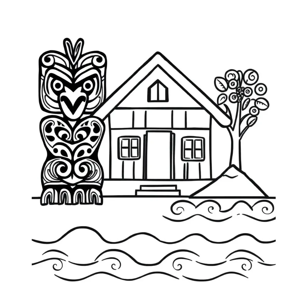 New Zealand literary analysis illustration