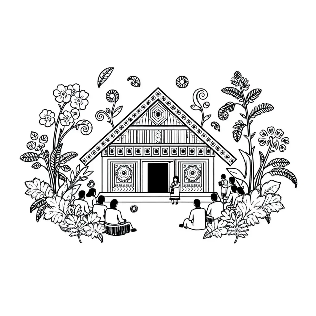 Māori cultural symbols and timeline