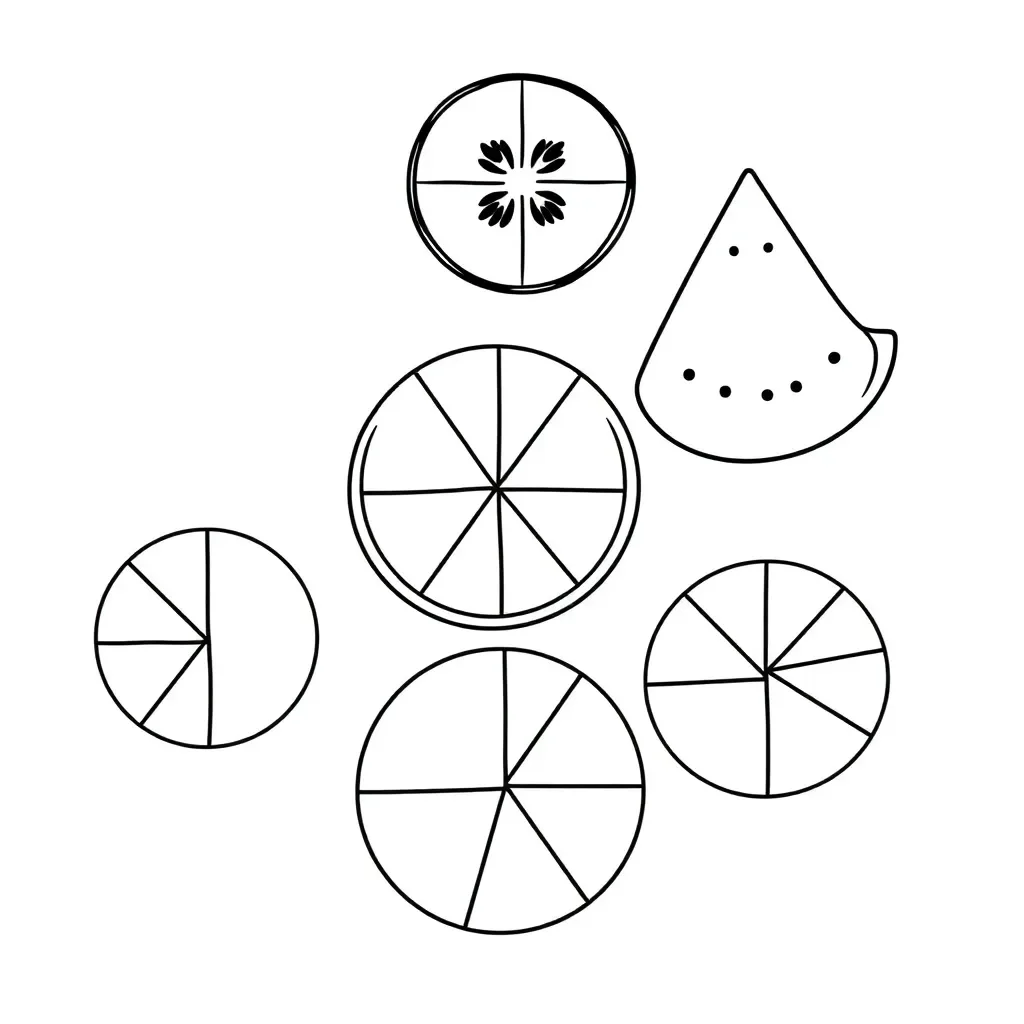 Fractions illustration