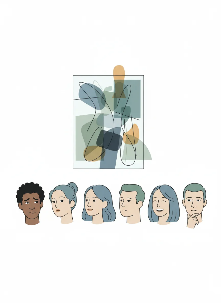 Individual Experiences Shape Art Interpretation