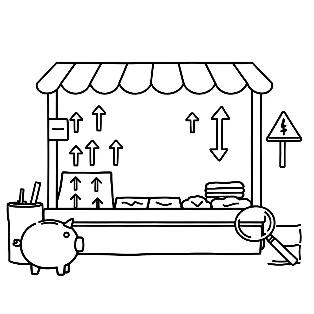 Investment risk illustration
