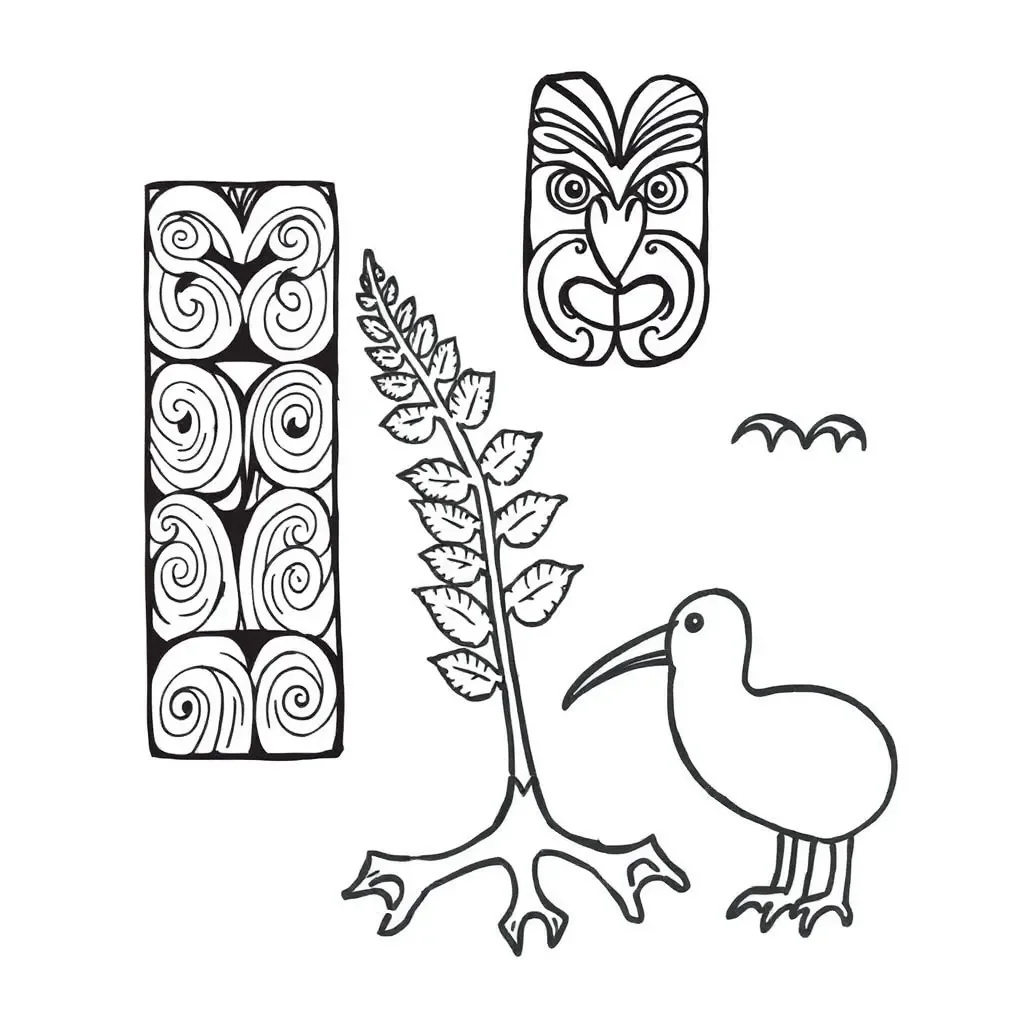 Mathematical symbols showing roots and powers