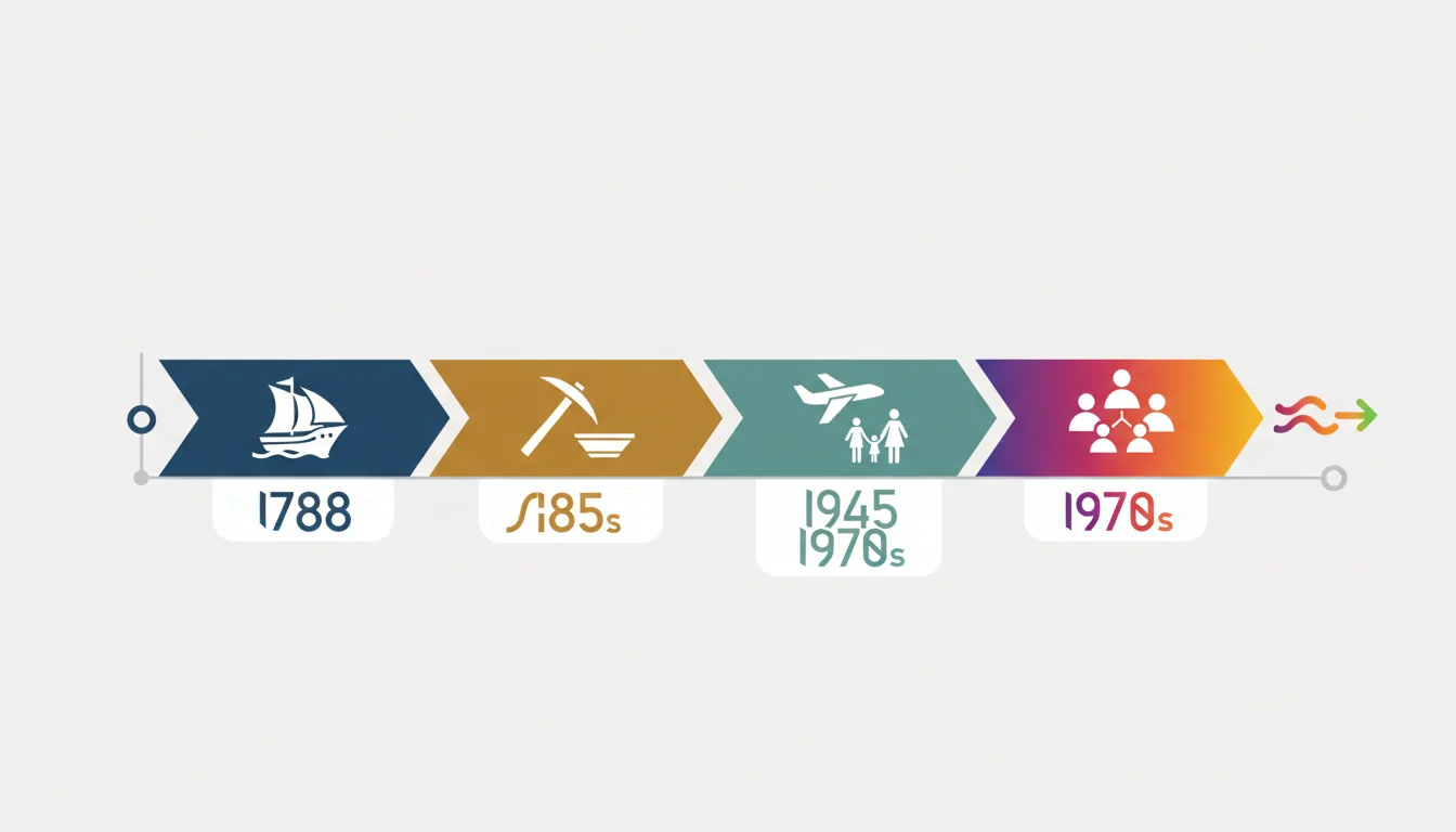 Australia's Migration Timeline
