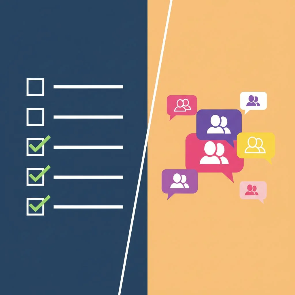 Action Items vs Discussion Topics