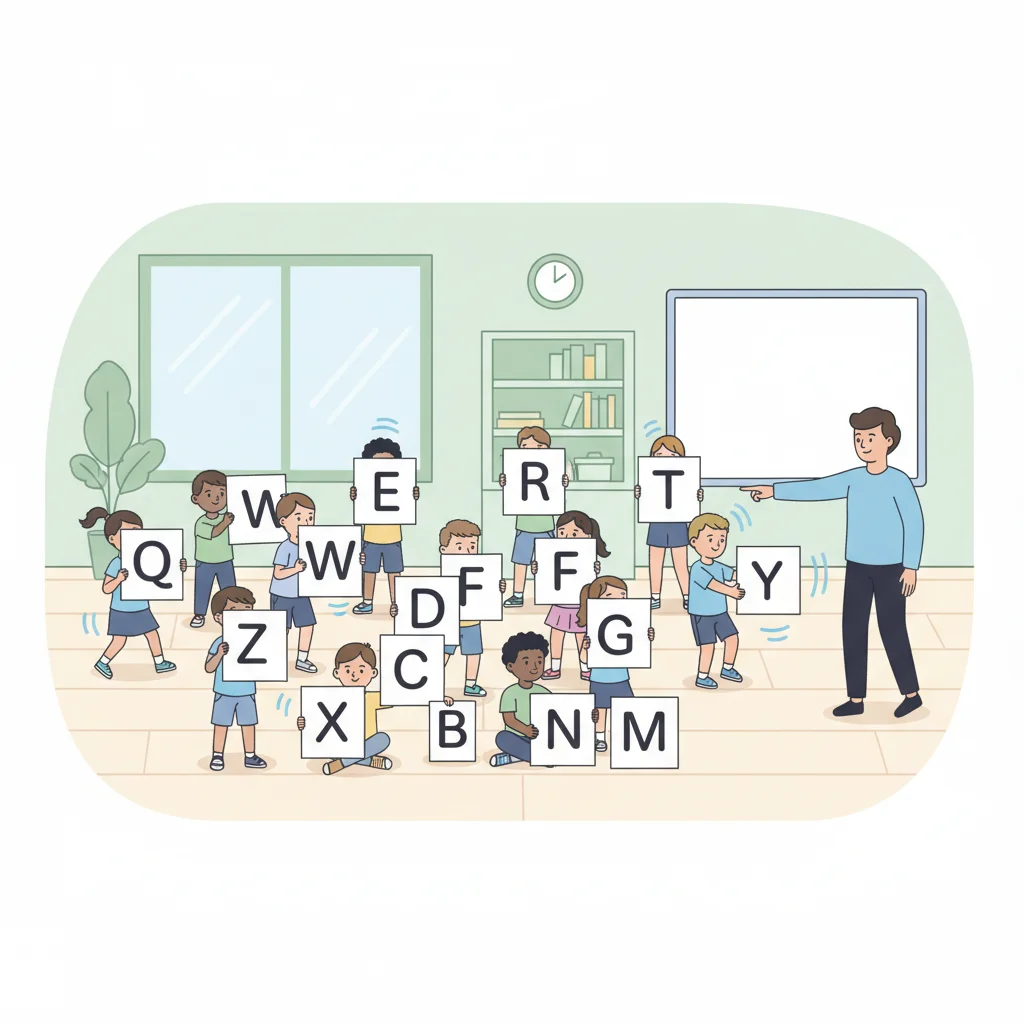 Human Keyboard Game