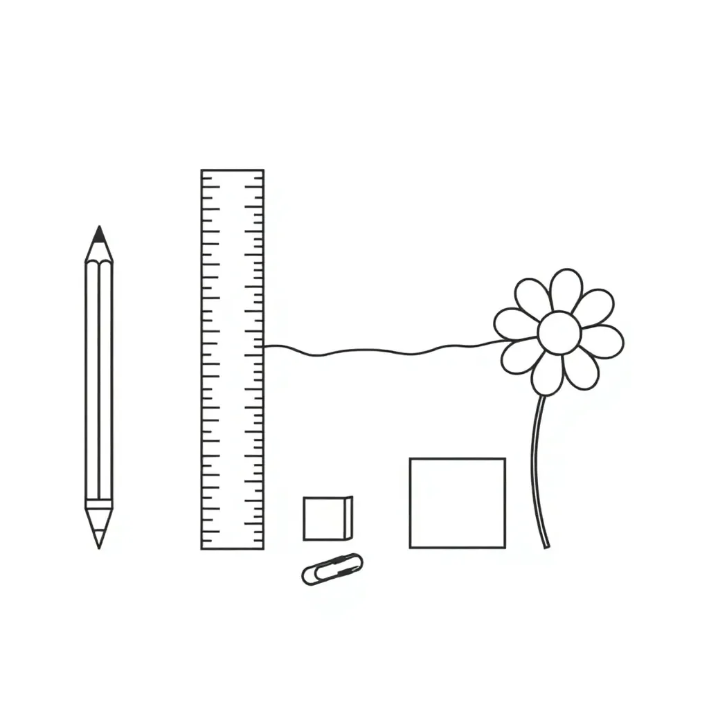 Measuring tools and objects