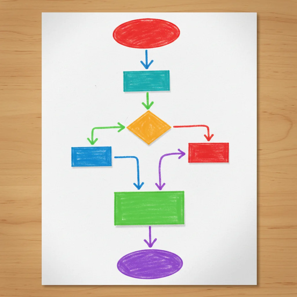 Build Flow Charts with Stickies!
