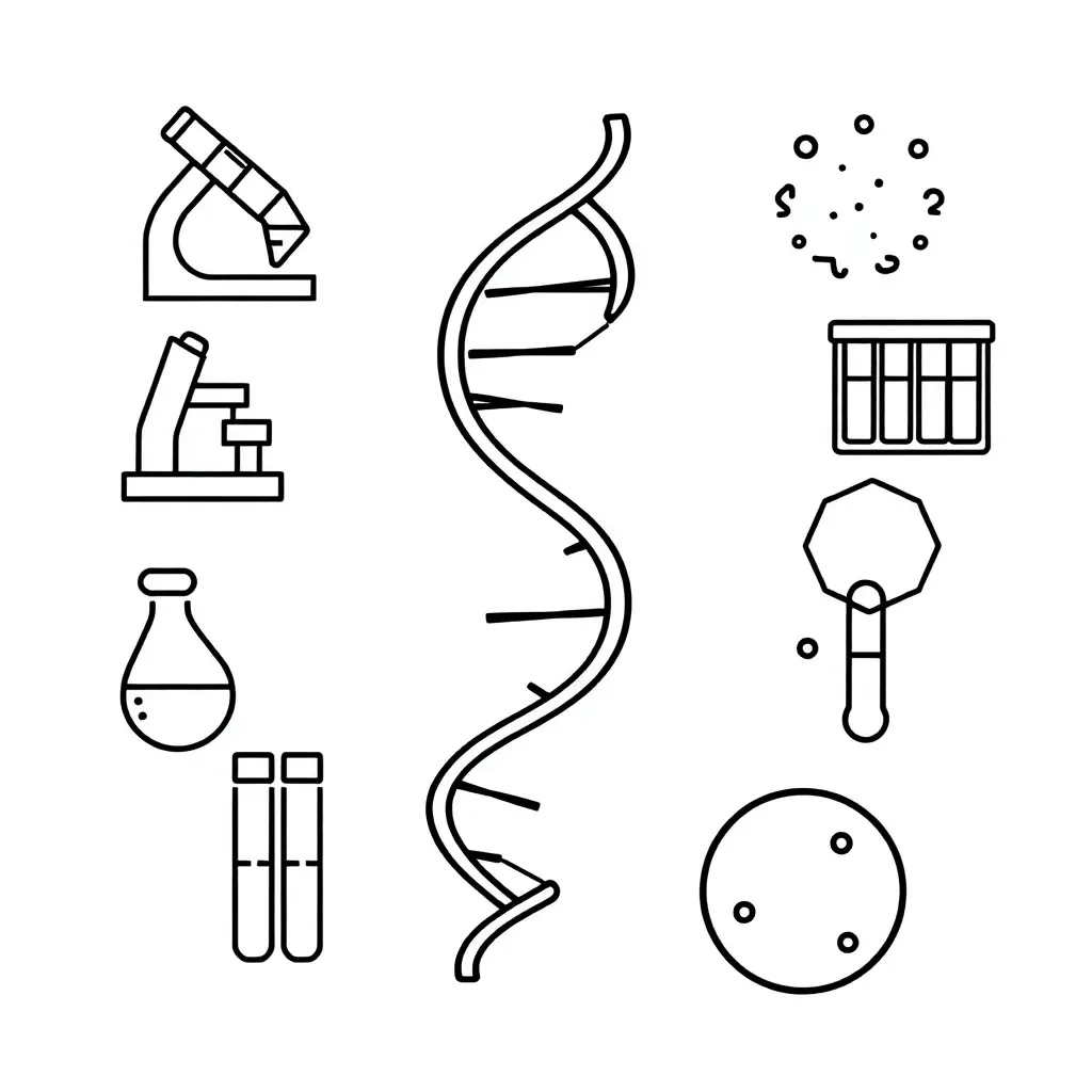 DNA double helix illustration