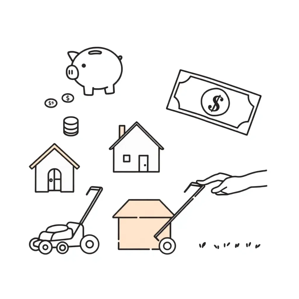 Money and banking illustration