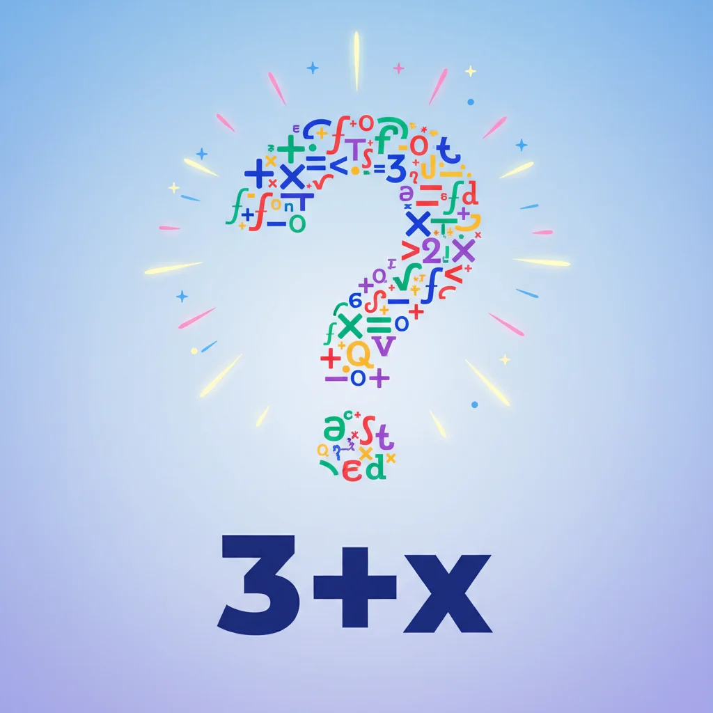 Quick Check: Is 3 + x an expression?