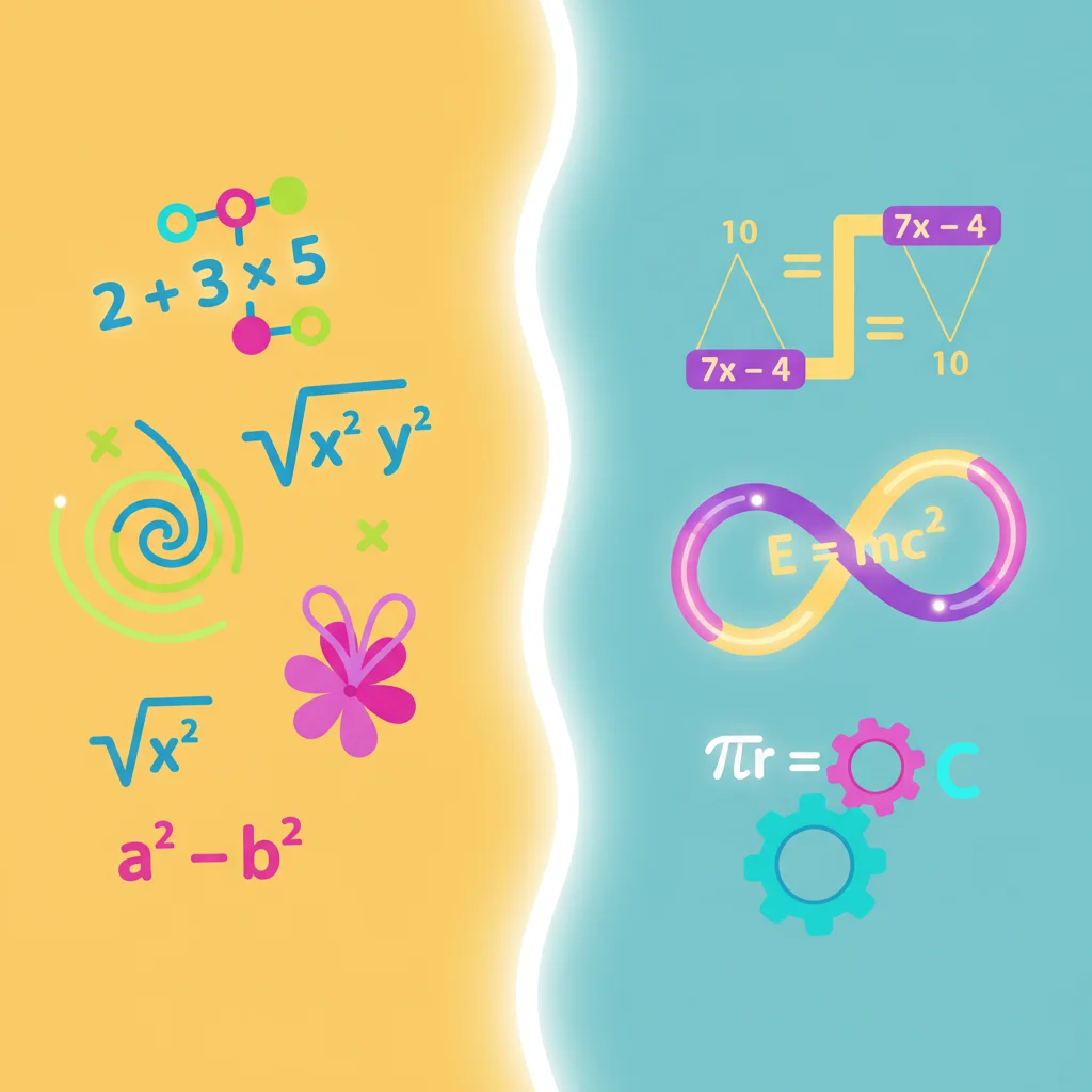 Expressions vs. Equations