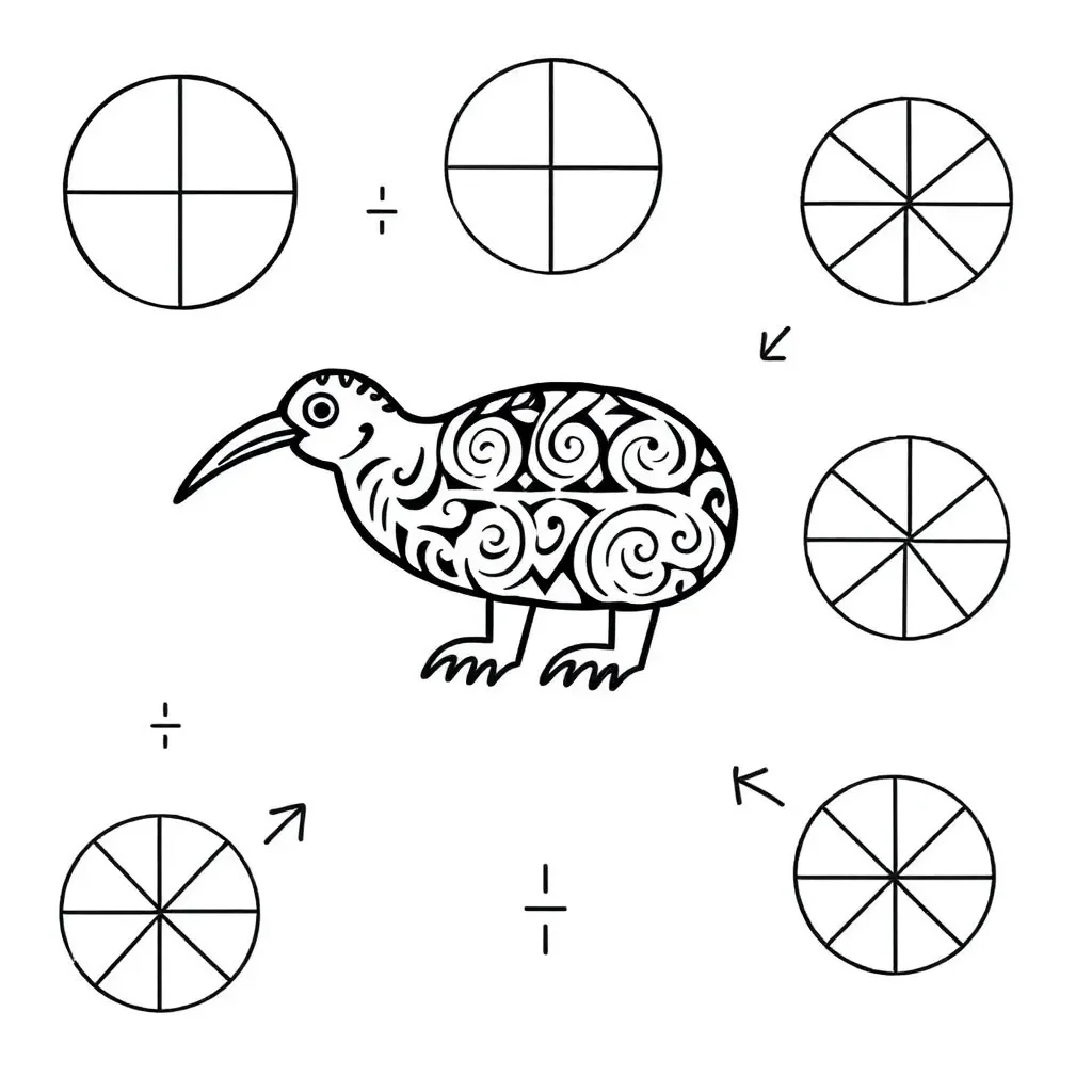 Fraction multiplication illustration