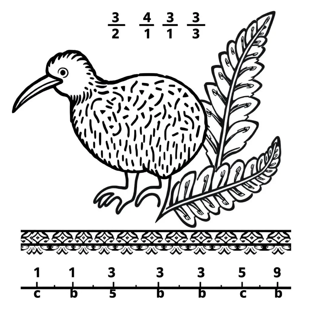 Fraction division illustration