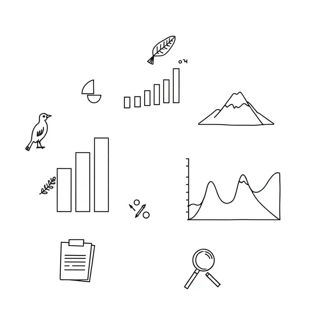 Data visualization charts and graphs