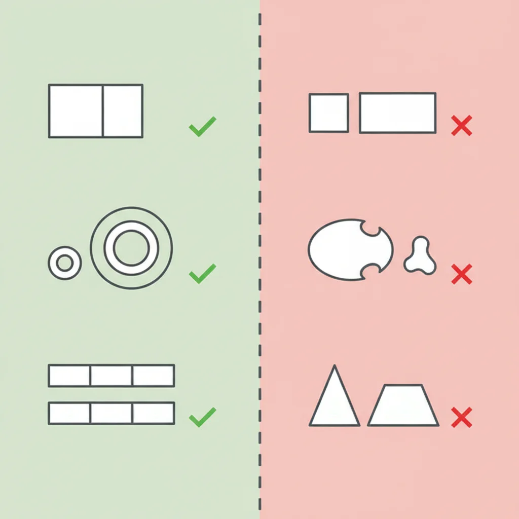 Proportions vs. Not Proportions