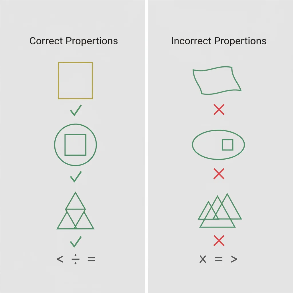 Proportions vs. Non-Proportions