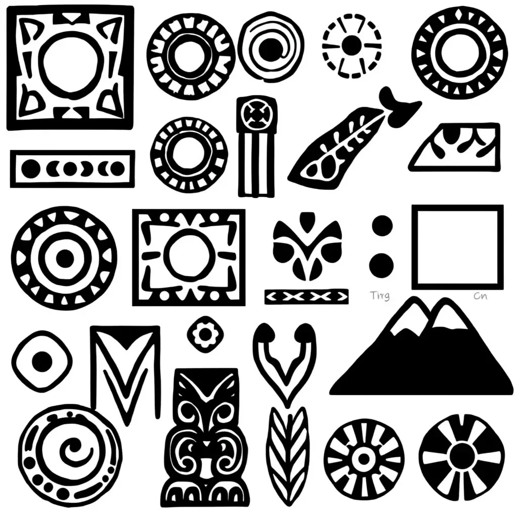 Various 2D and 3D shapes illustration