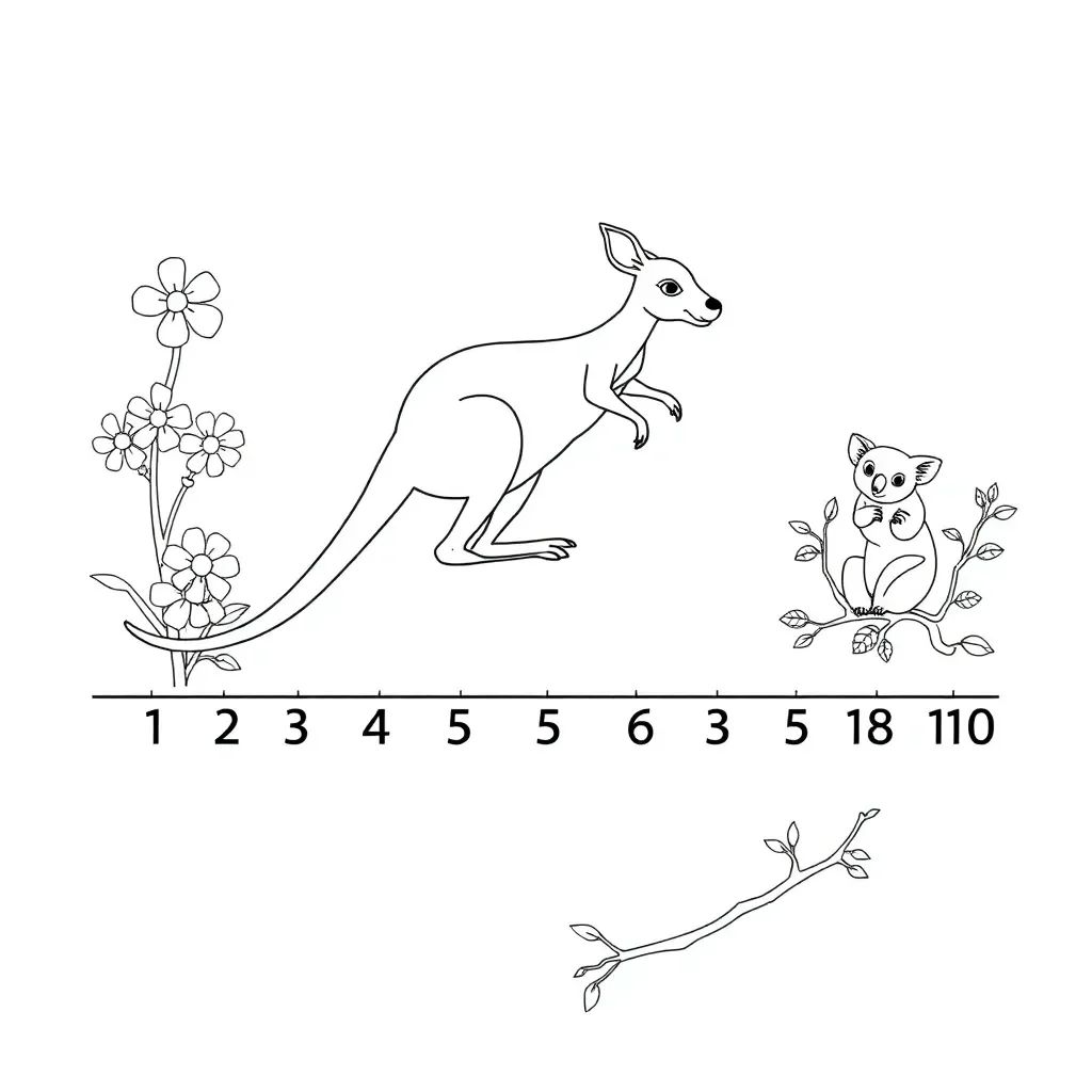 Number blocks and counting materials