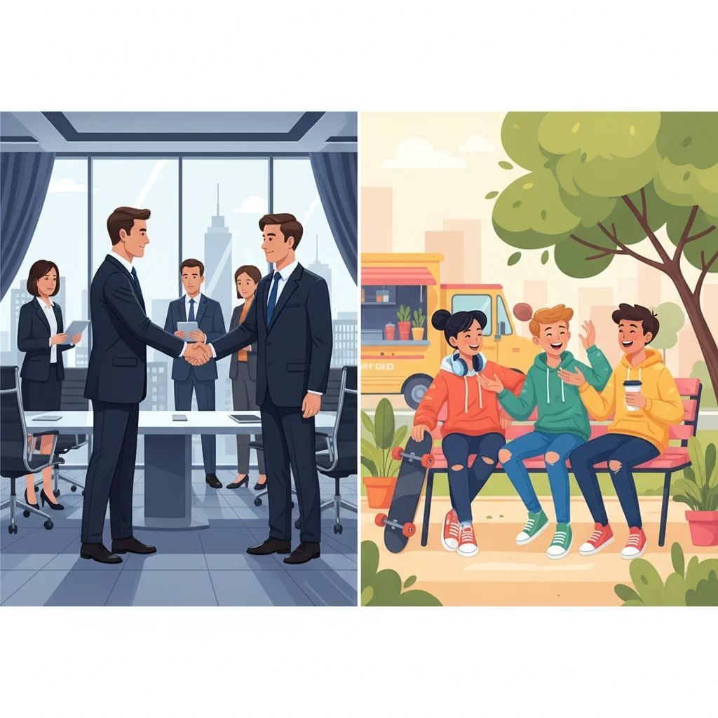 Formal vs. Informal Greetings