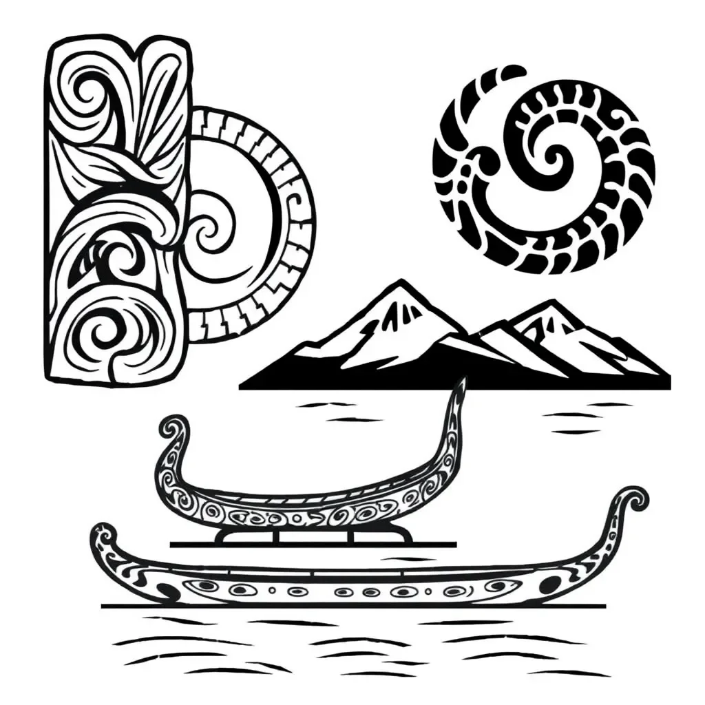 Māori friendship symbols