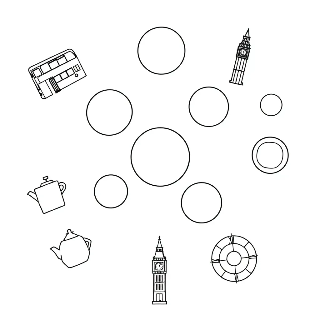 Circle with radius and circumference illustrated