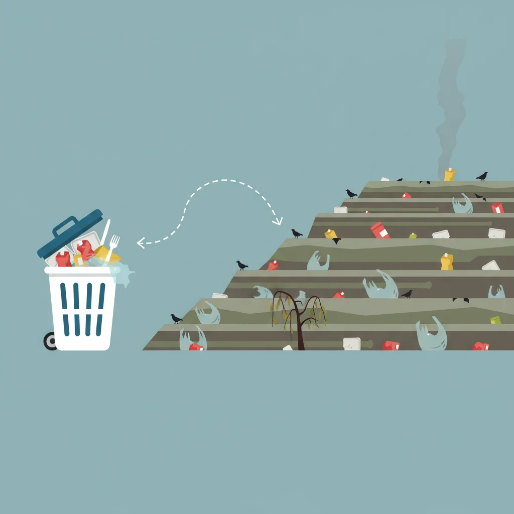 What Happens to Our Lunch Trash?