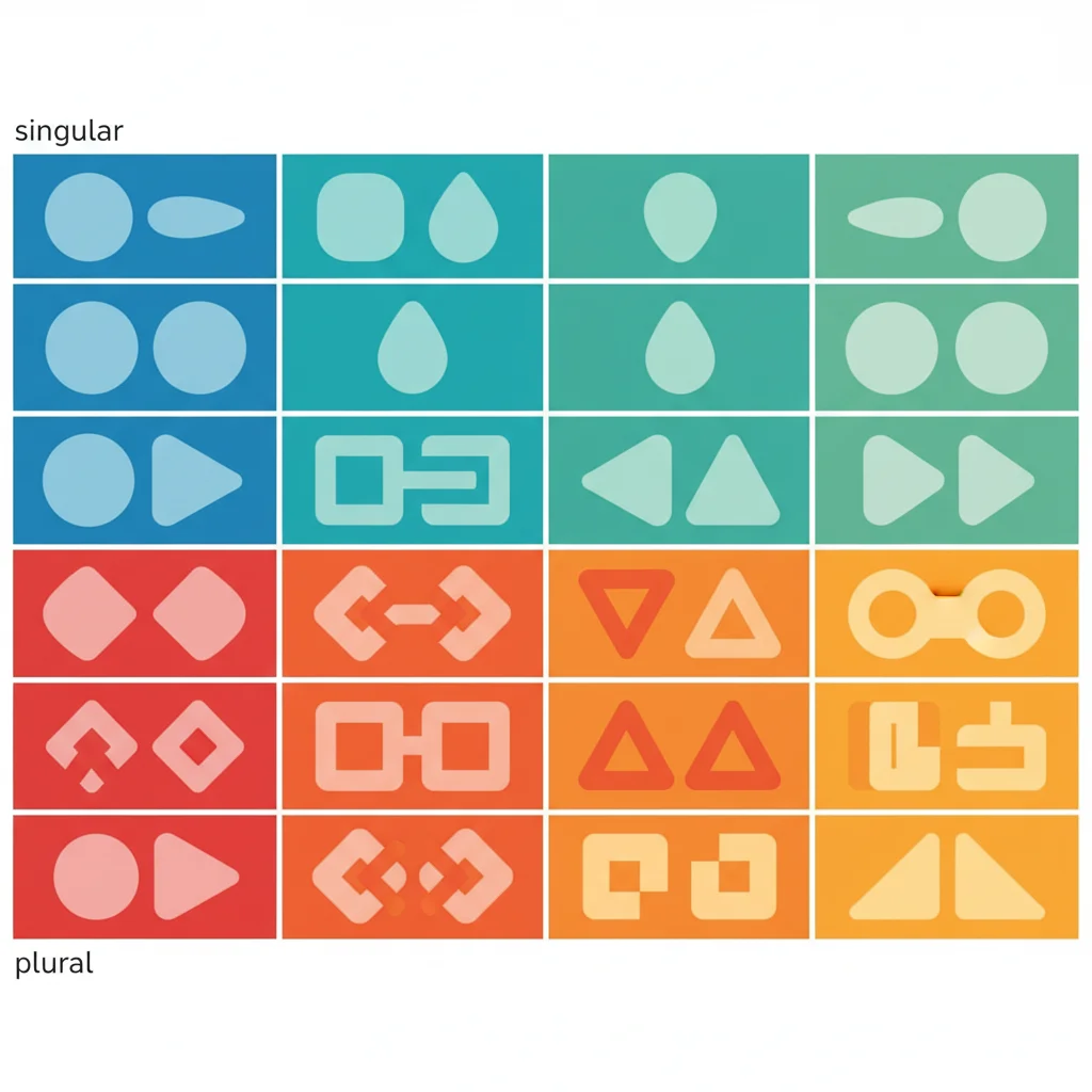 Indefinite Pronouns: Singular vs. Plural