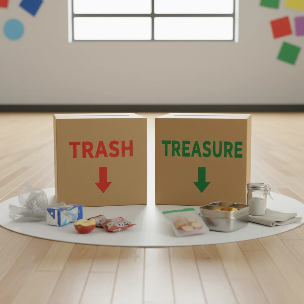 Trash vs. Treasure Sorting Game