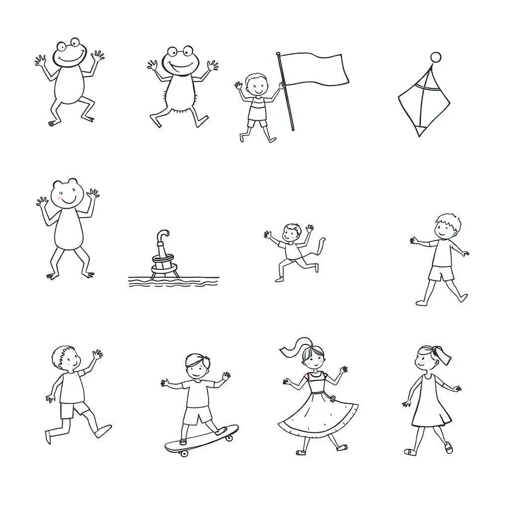 Consonant blends illustration