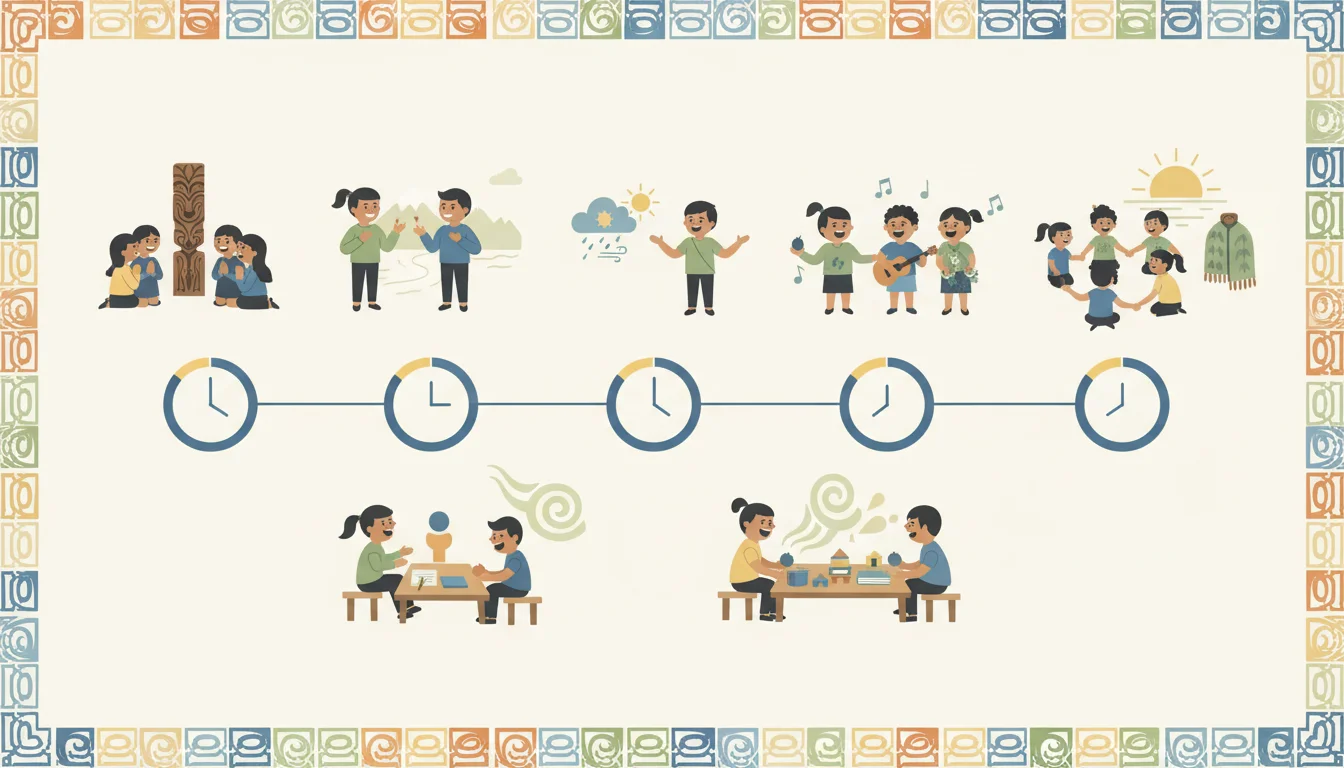 Daily Routine Timeline