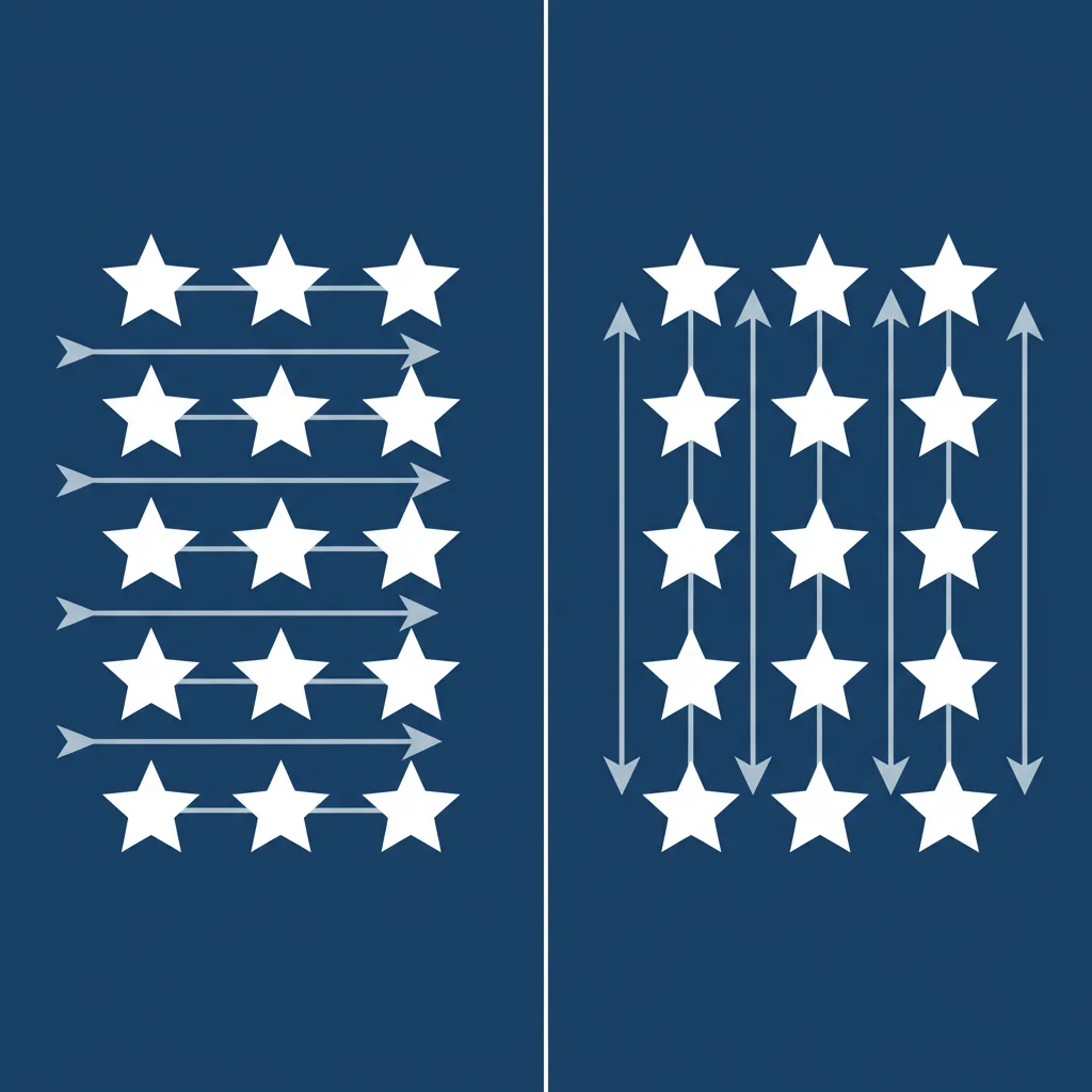 Rows vs Columns