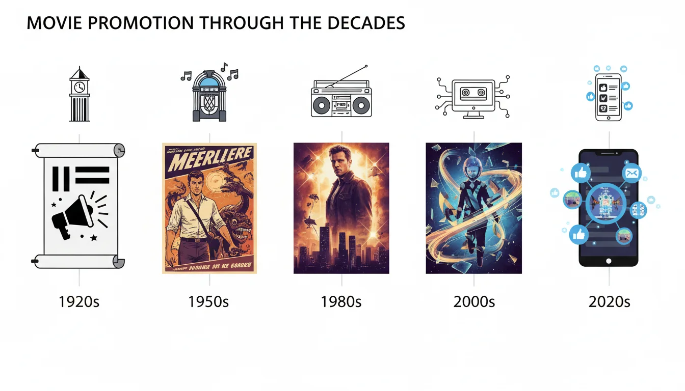 Evolution of Movie Promotion Timeline