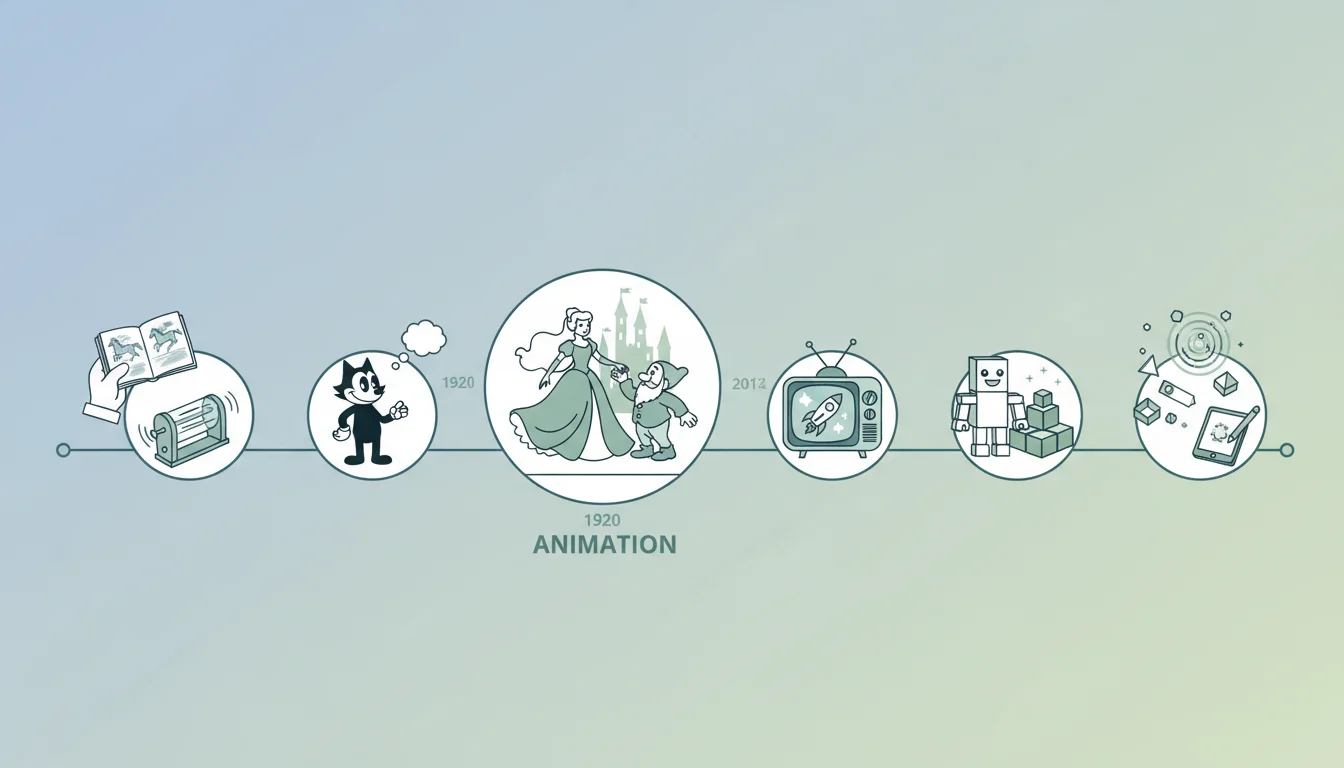 Animation Timeline: From Flipbooks to Digital