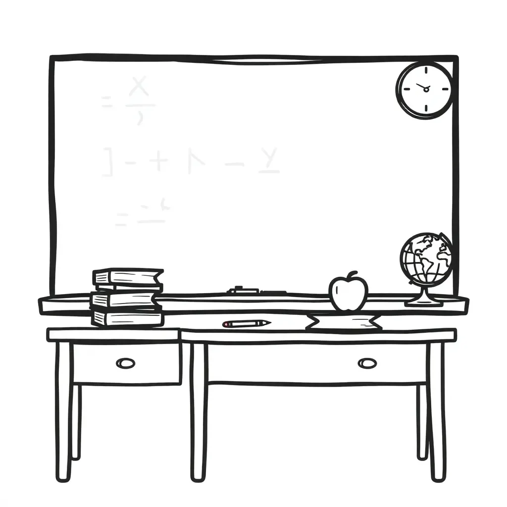 Math integers illustration